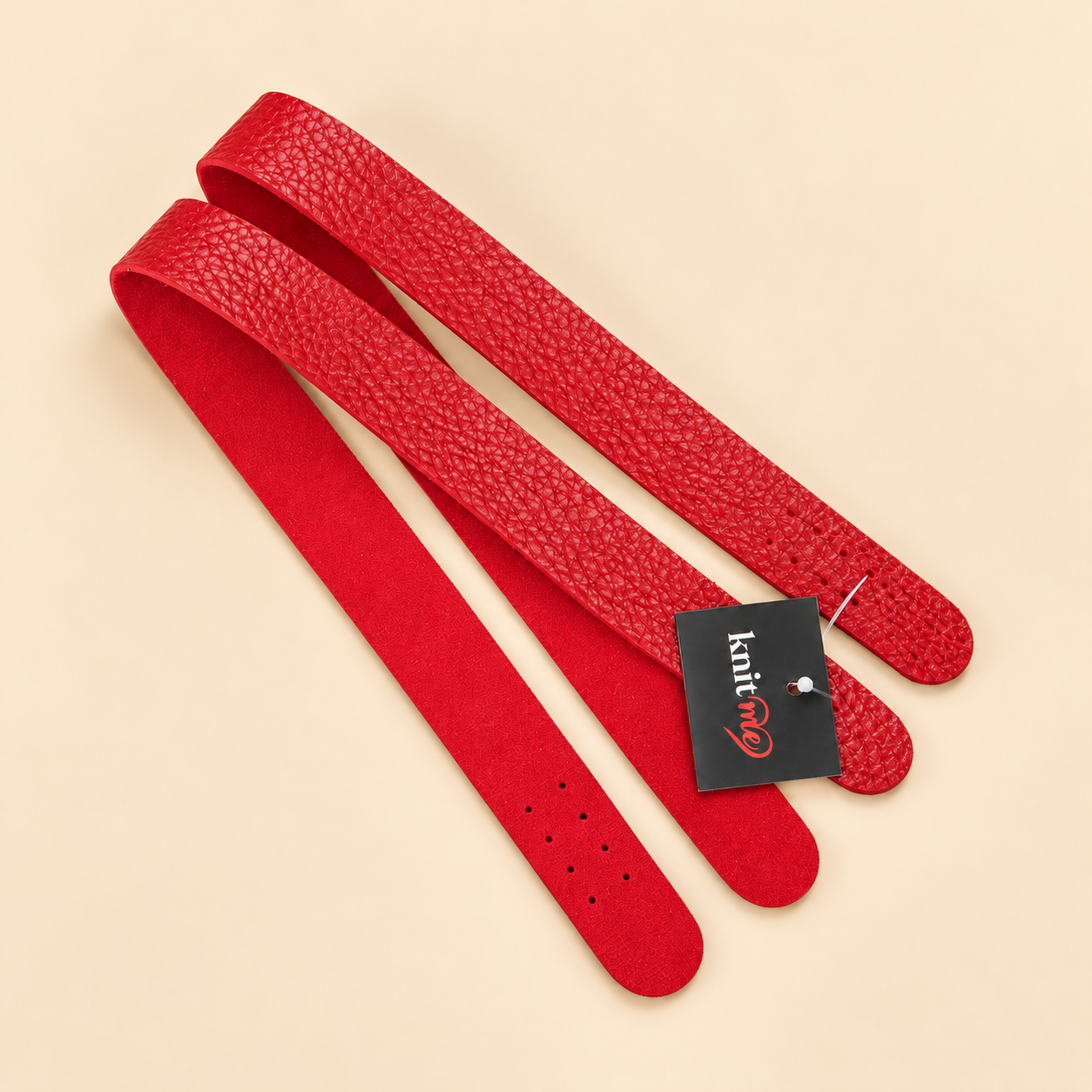 Spor Dikiş Çanta Askısı (Çift) 42 cm x 2,5 cm Kırmızı