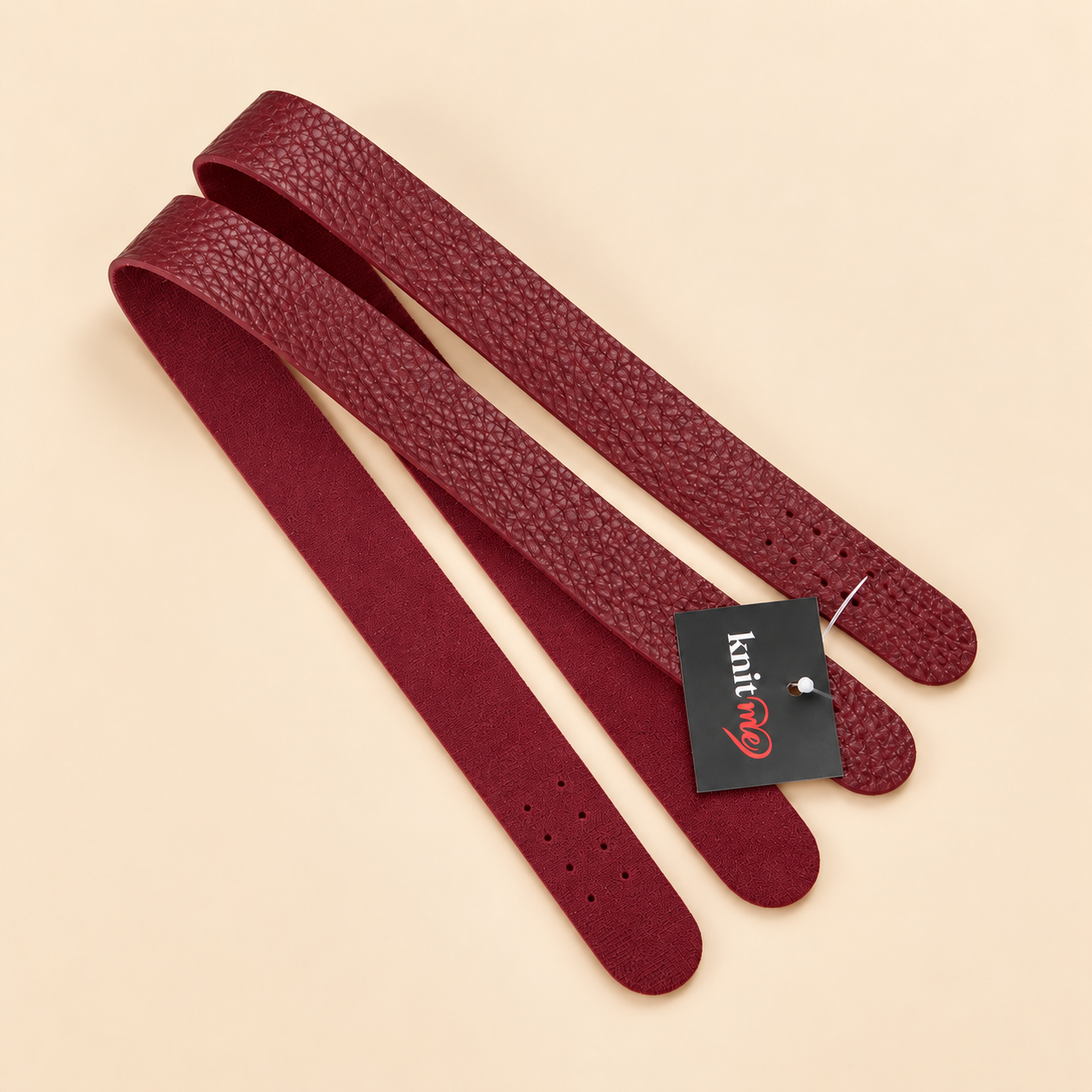 Spor Dikiş Çanta Askısı (Çift) 42 cm x 2,5 cm Bordo