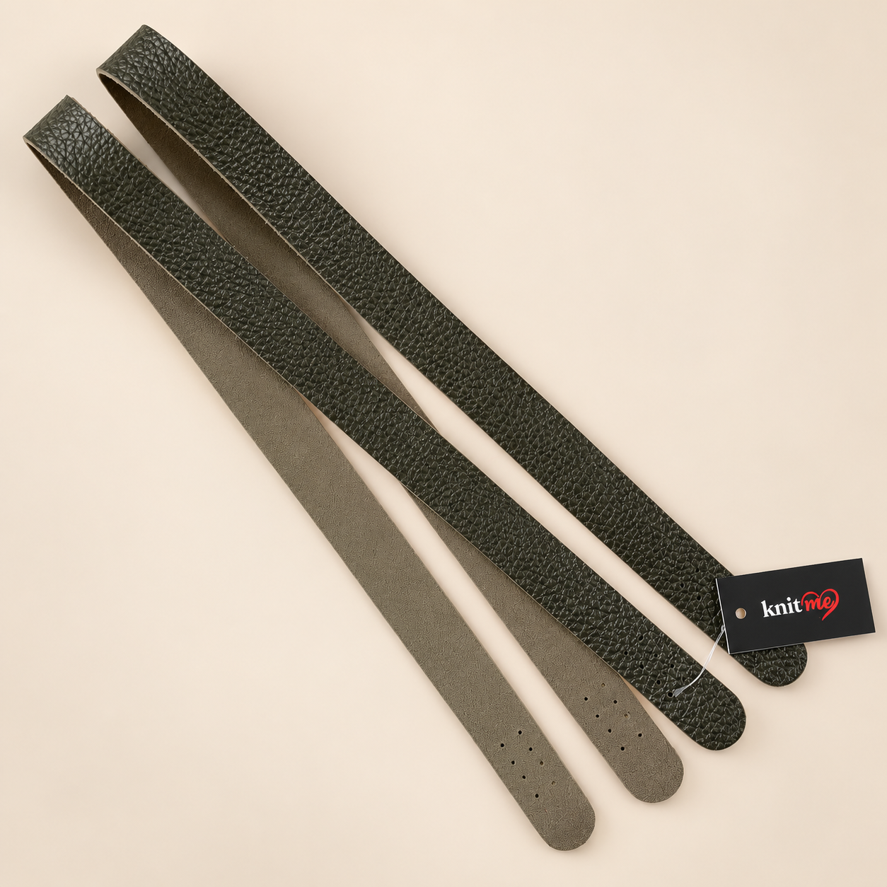 Spor Dikiş Çanta Askısı (Çift) 75 cm x 2,5 cm Haki