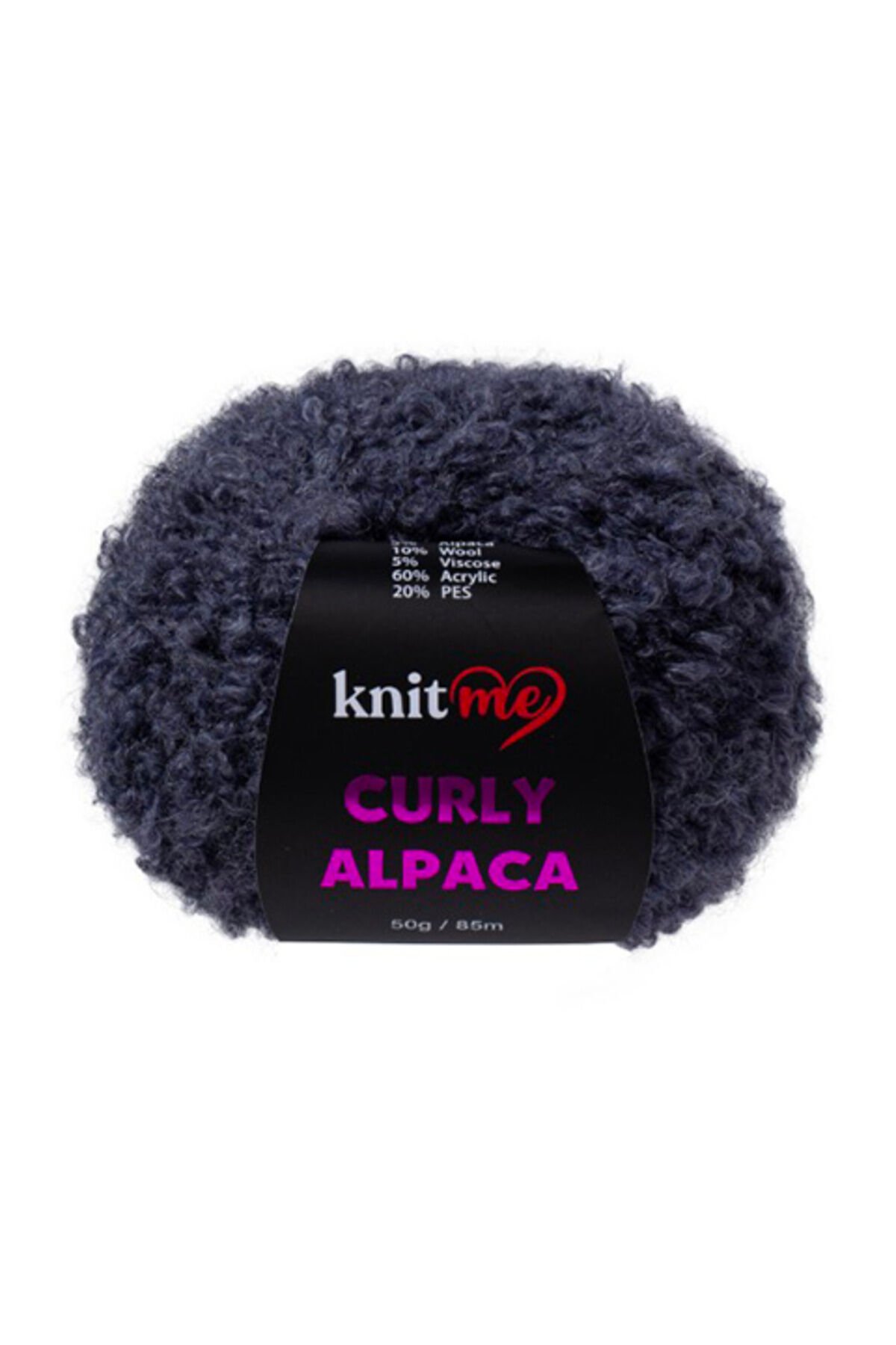 Knit Me Curly Alpaca KC07