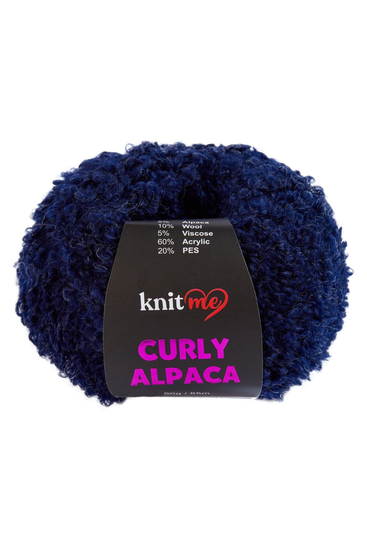 Knit Me Curly Alpaca KC18