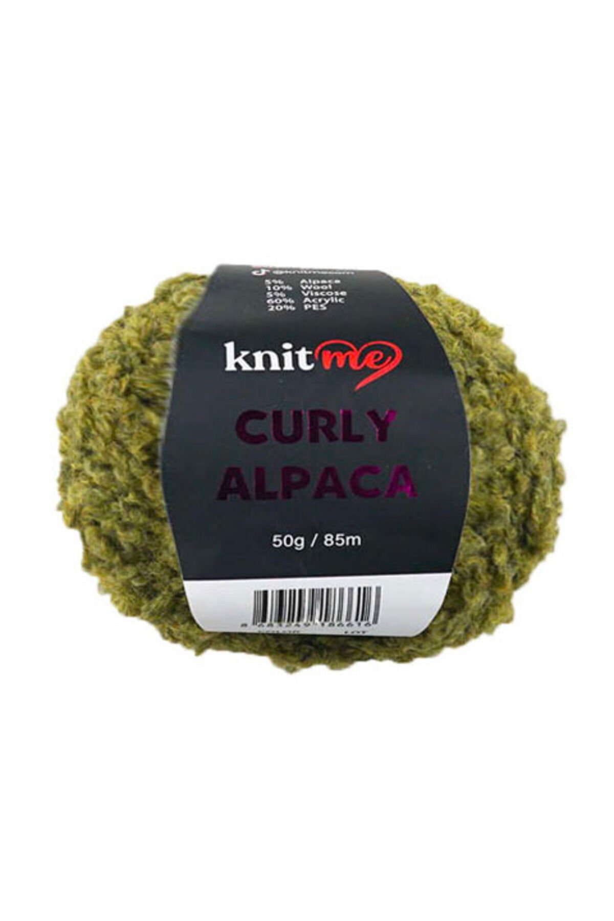 Knit Me Curly Alpaca KC15