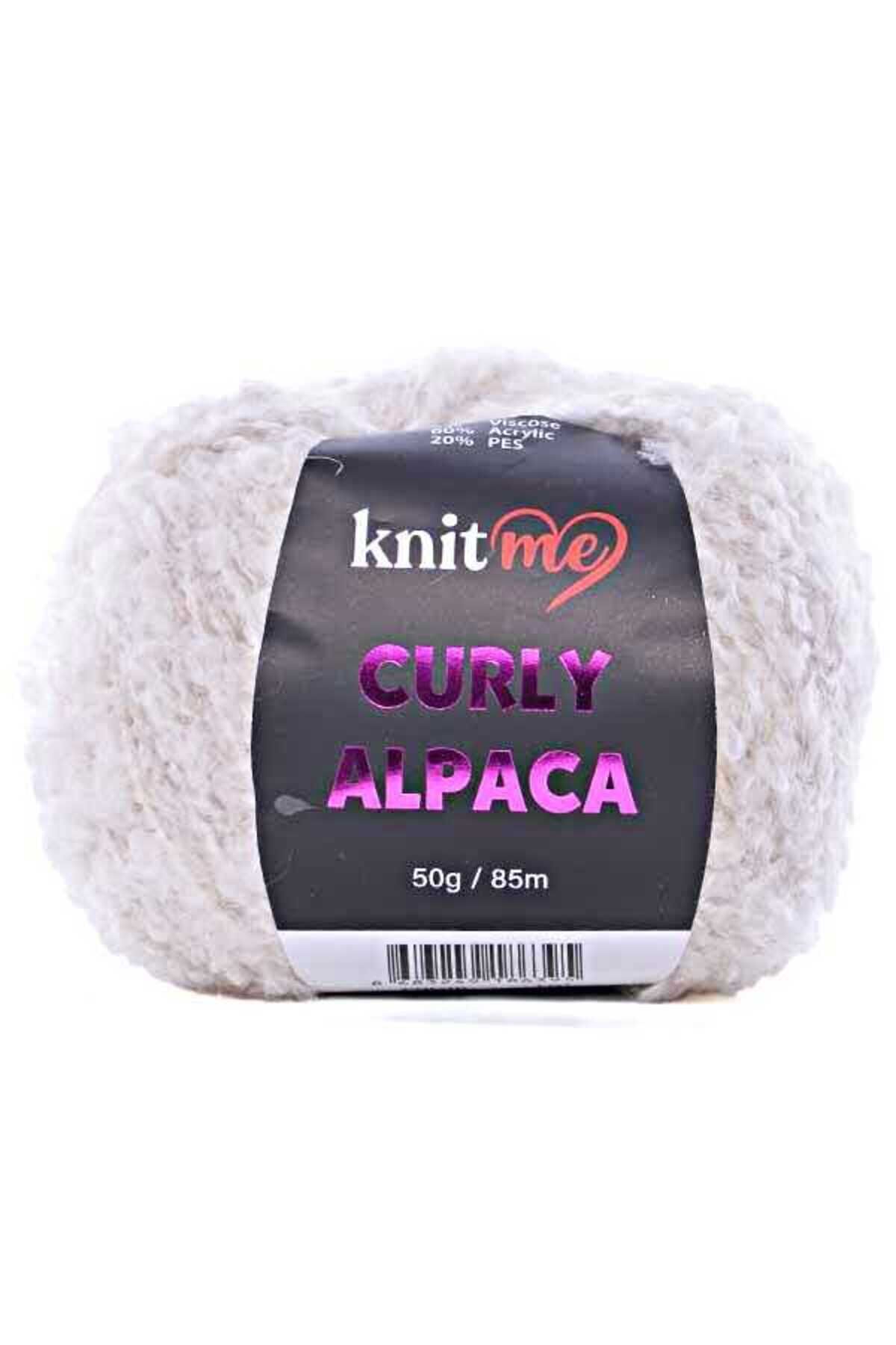 Knit Me Curly Alpaca KC02