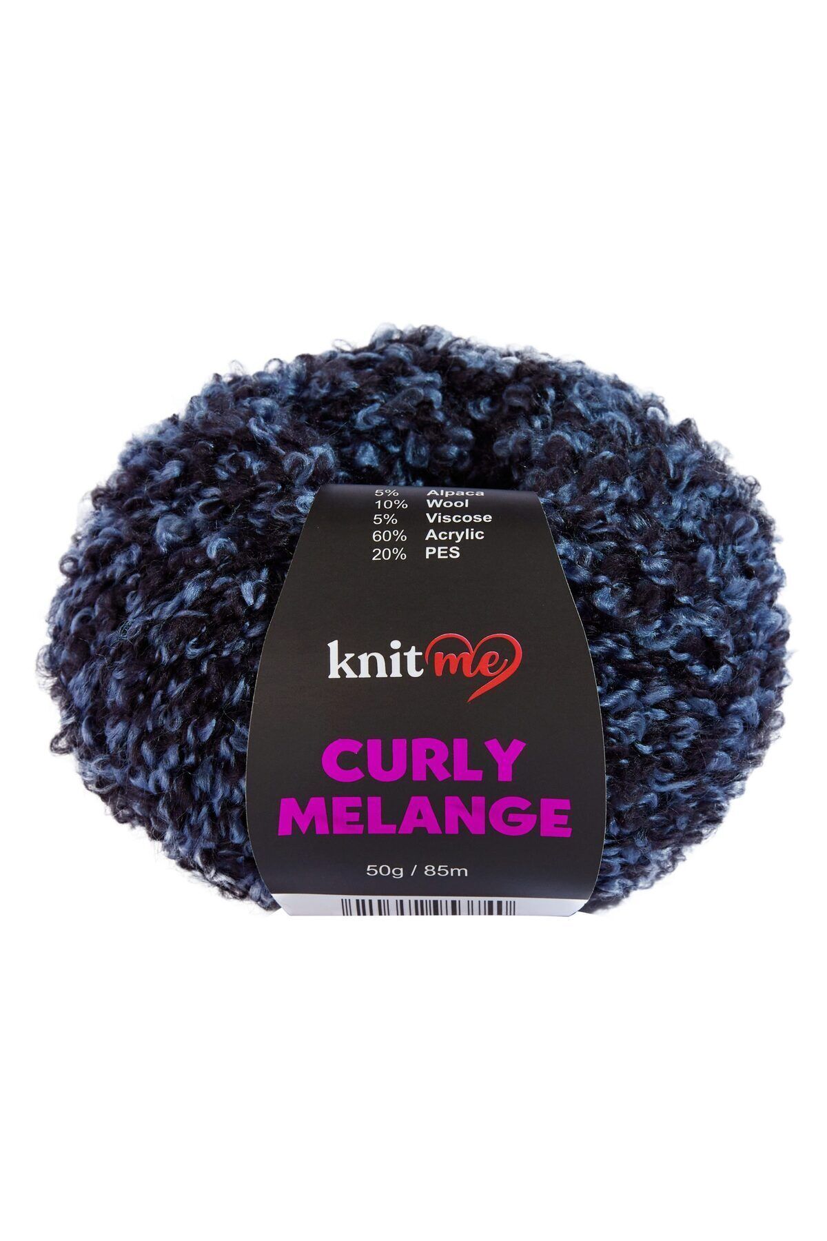 Knit Me Curly Melange KCM55