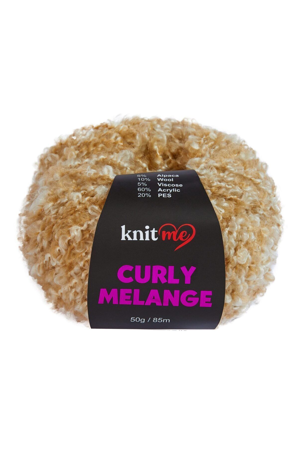 Knit Me Curly Melange KCM52