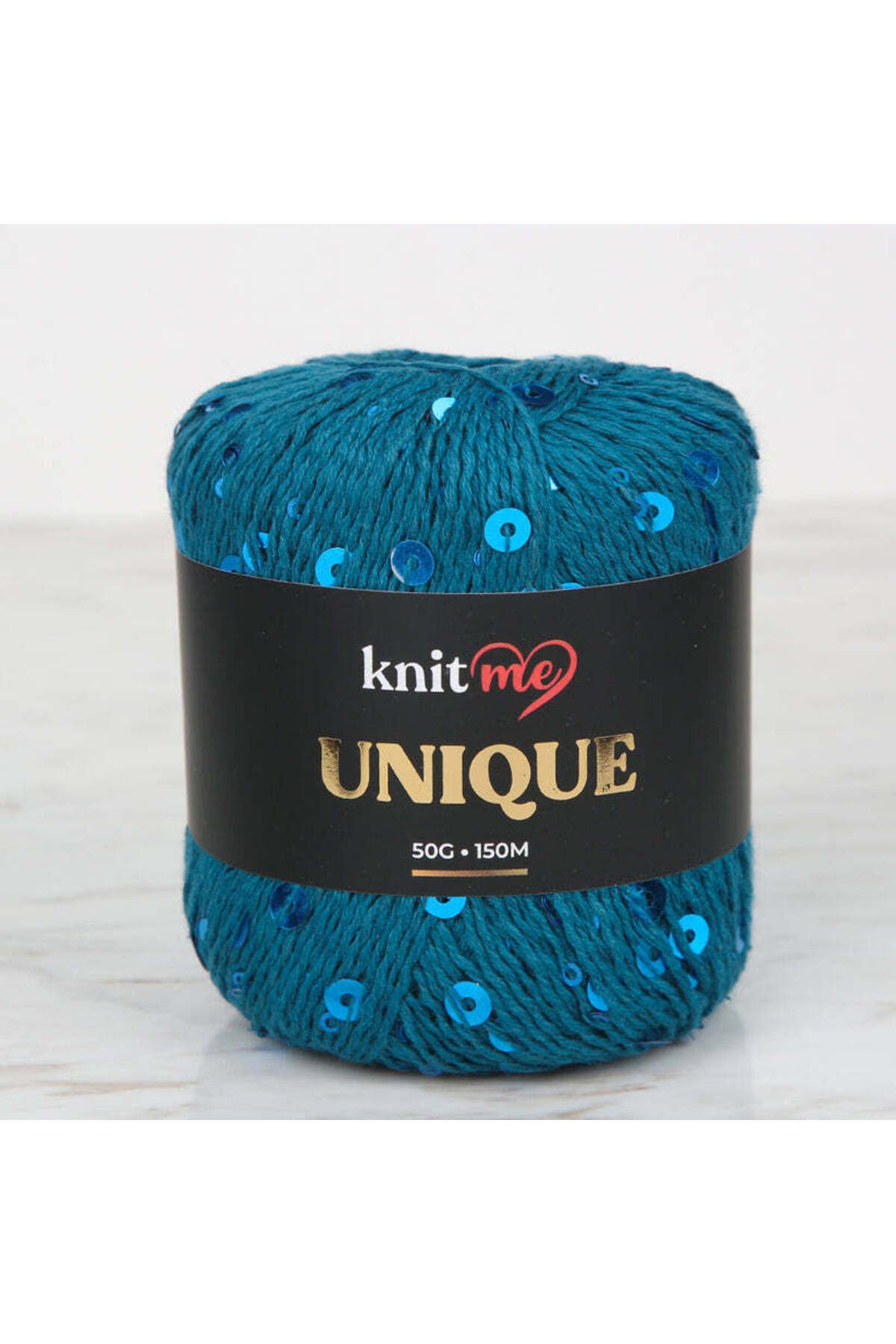 Knit Me Unique Petrol Mavi