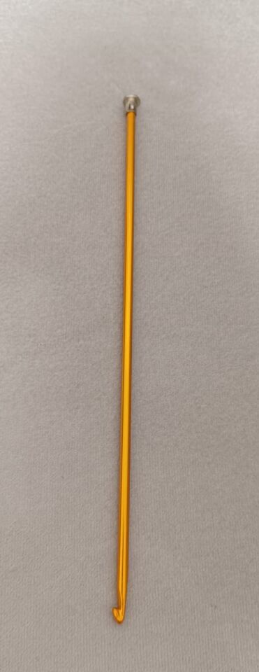 Kartopu Renkli Metal Kısa Gagalı Şiş 25 cm 5 mm - Altın