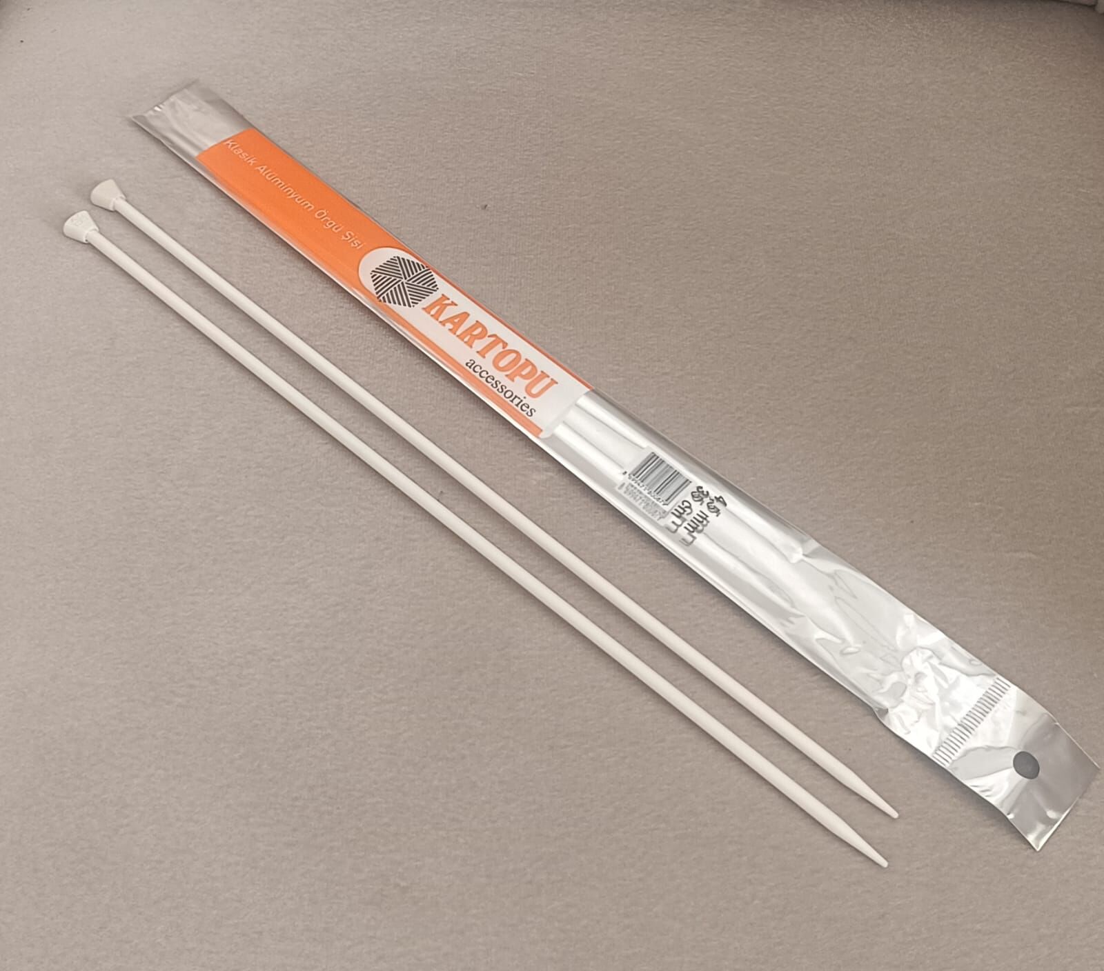 Kartopu Klasik Alümünyum Şiş 35 cm 3 mm