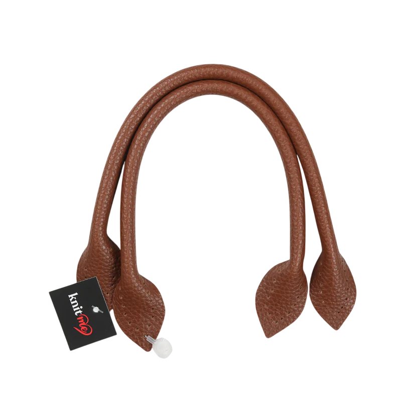 Knit Me Penguen Çanta Askısı 43 cm Taba