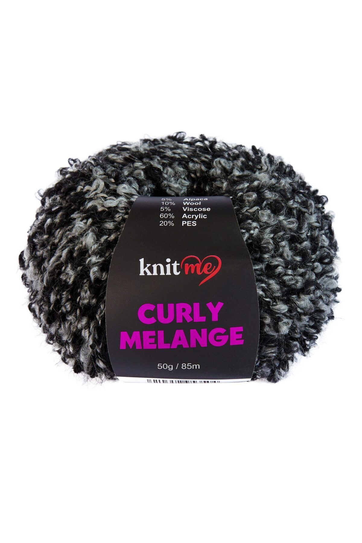 Knit Me Curly Melange