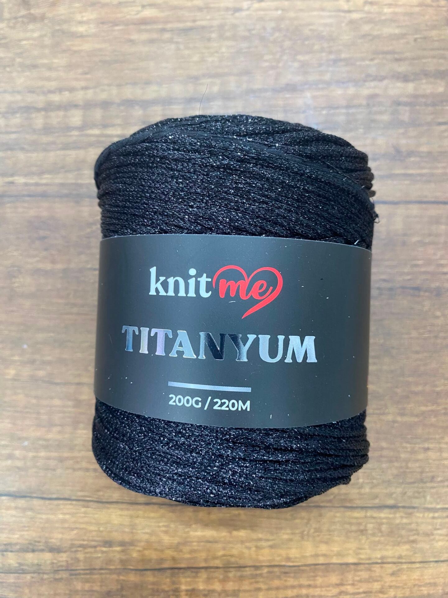 Knit Me Titanyum 200 Gram Siyah - 4