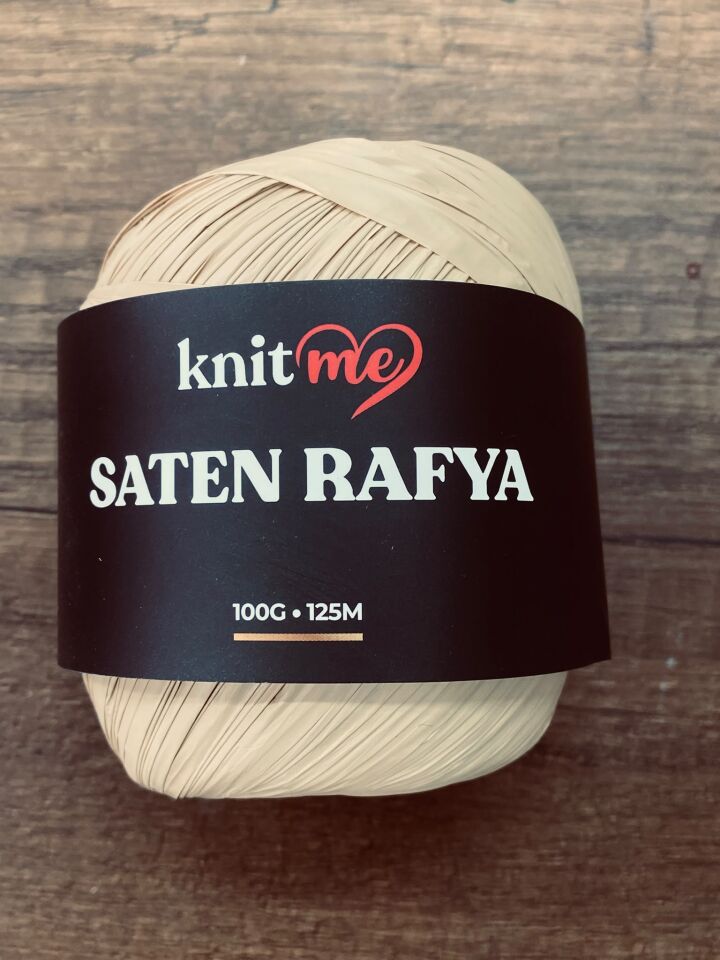Knit Me Saten Rafya 100 Gram